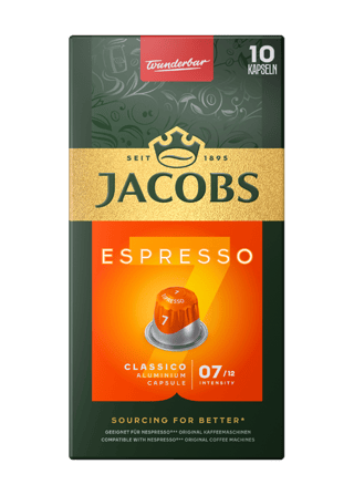 Jacobs NCC Espresso Classico 10x Carton 10021308 OFFICIAL
