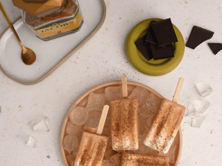 Jacobs Condensed milk coffee popsicles